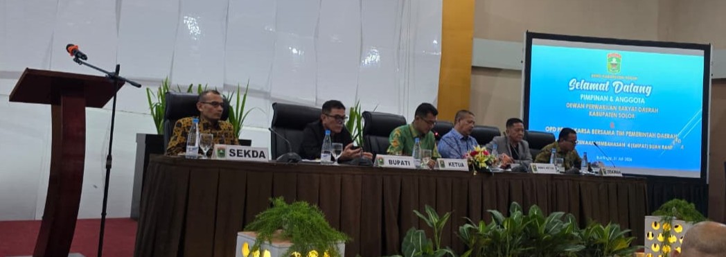 Pemkab Solok Bersama Pansus DPRD Bahas Perubahan Perda Pengelolaan Barang Milik Daerah
