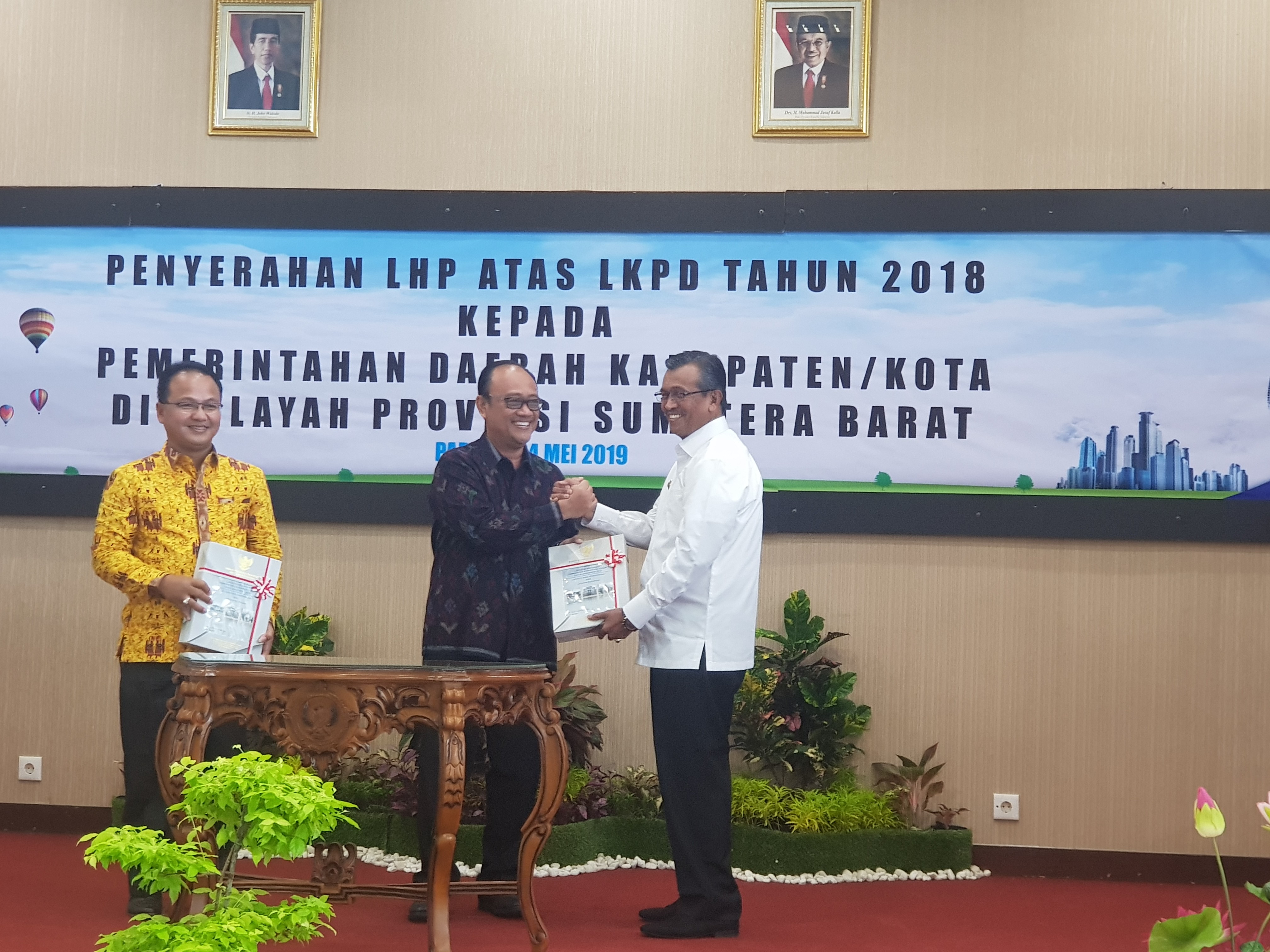 Kabupaten Solok Meraih Opini WTP Dari BPK RI Untuk Kedua Kalinya