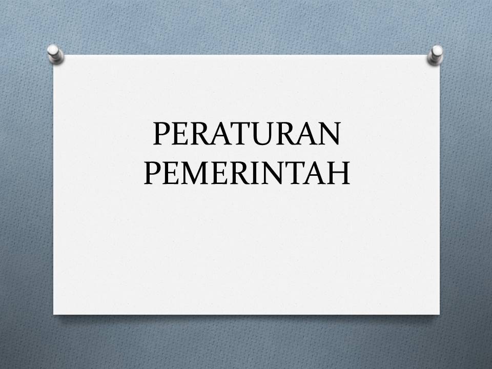 PERATURAN PEMERINTAH NO. 28 TAHUN 2020 TTG PERUBAHAN PP 27/2014 TTG PENGELOLAAN BMN/D